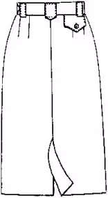 別表（第2条《制式等警察官の被服…