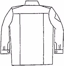 別表（第2条《制式等警察官の被服…