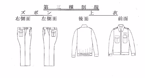 別表第1（第1条《制服及び制帽海…